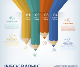 Vector education infographic template material 13