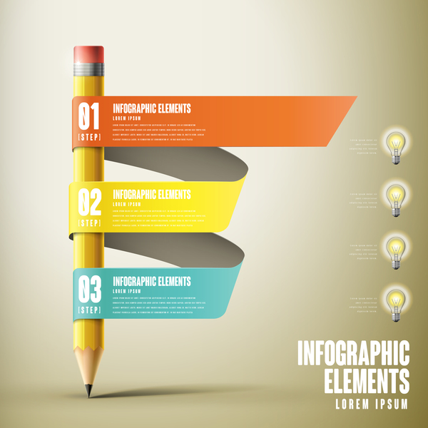 Vector education infographic template material 15