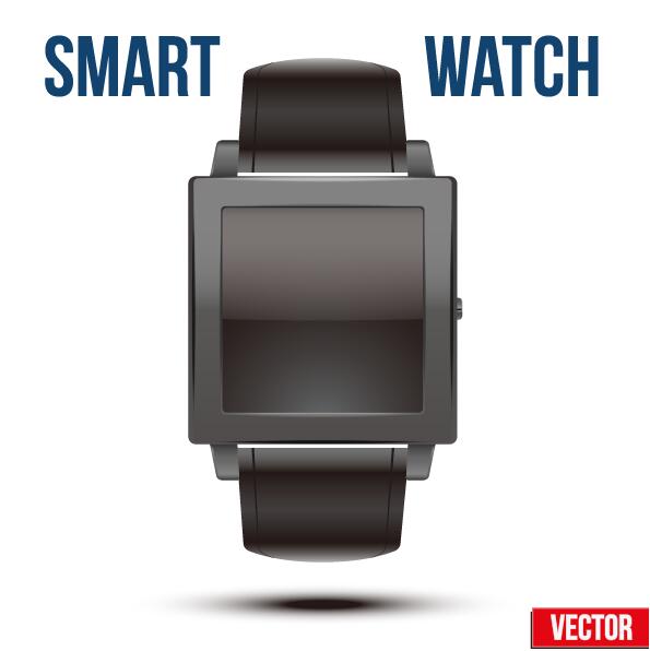 Vector smart watches template material 03