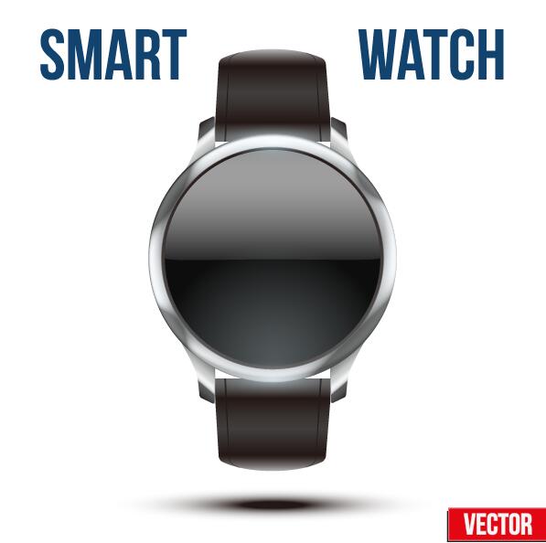 Vector smart watches template material 06