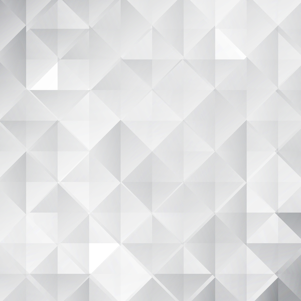 White geometric shapes backgrounds vector set 03