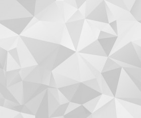 White geometric shapes backgrounds vector set 06