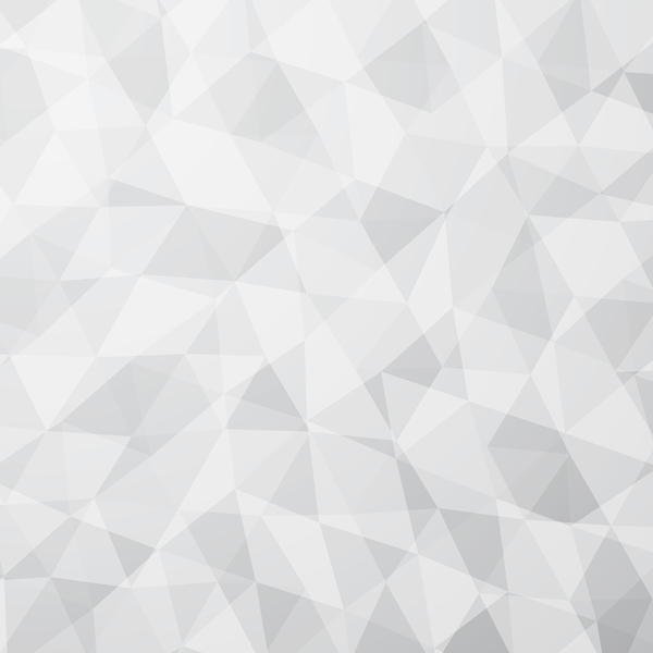 White geometric shapes backgrounds vector set 12