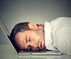 Work fatigue Stock Photo
