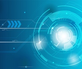 Abstract background technology template vector