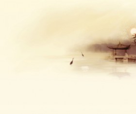 Ancient rhyme background Stock Photo