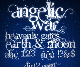 Angelic War font