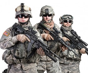 Armed soldiers Stock Photo 10