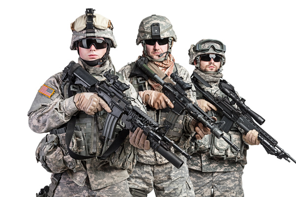 Armed soldiers Stock Photo 10