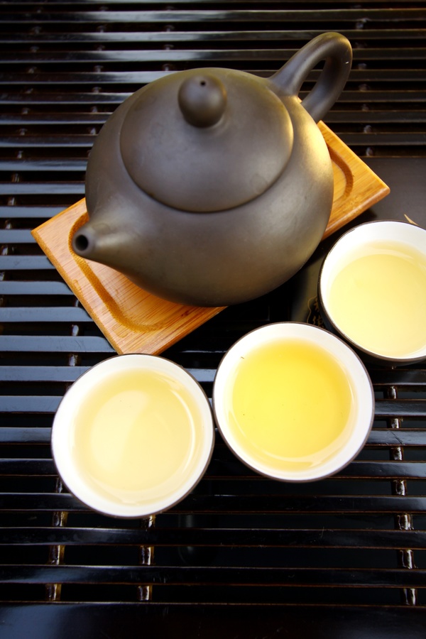 Asian tea sets Stock Photo 01