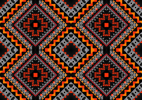 Beautiful ethnic ornament pattern vector 02