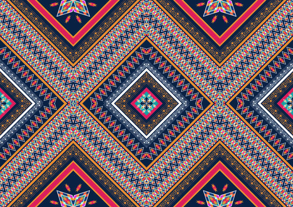 Beautiful ethnic ornament pattern vector 06