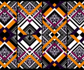 Beautiful ethnic ornament pattern vector 09