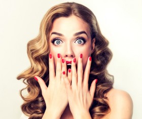 Beautiful girl with rich expression HD picture 03