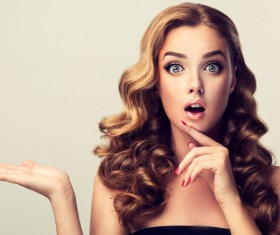 Beautiful girl with rich expression HD picture 05