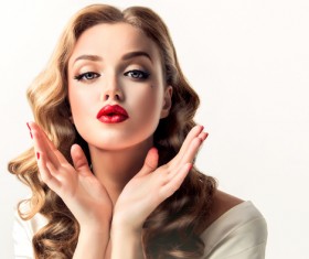 Beautiful girl with rich expression HD picture 06