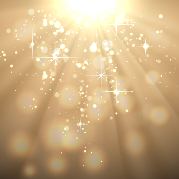 Beige background with shiny stars vector