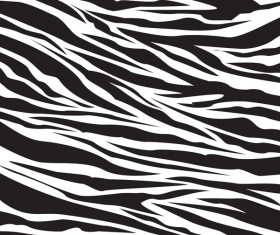 Black zebra pattern vector design 01