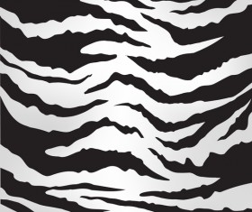 Black zebra pattern vector design 02