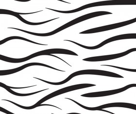 Black zebra pattern vector design 04