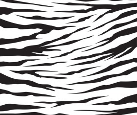 Black zebra pattern vector design 05