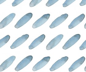 Blue watercolor vision seamless pattern vector 12