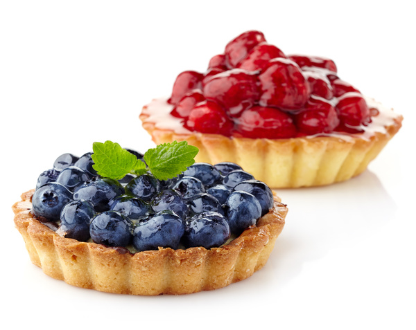 Blueberry dessert Stock Photo
