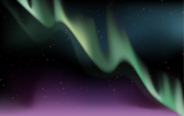 Blurs star sky background vector