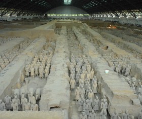 China Terracotta Warriors Stock Photo