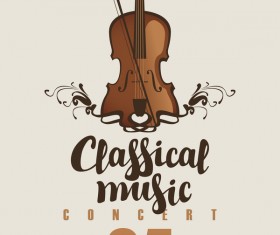 Classical music retro concert poster template 10