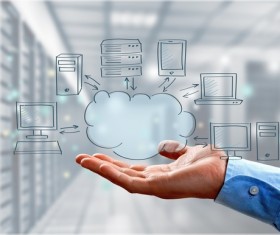Cloud technology Stock Photo 06