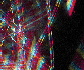 Colorful neon abstract vector background