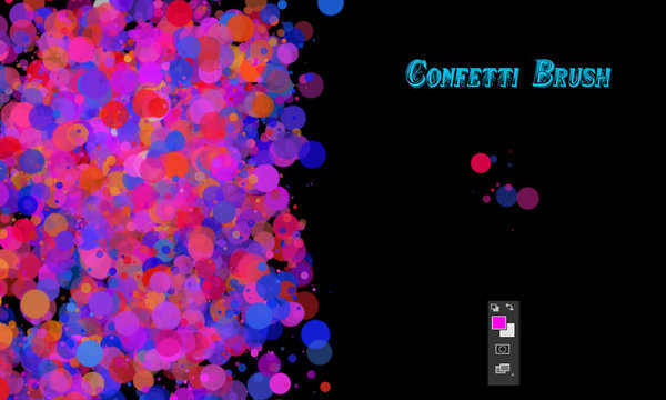 confetti photoshop brushes free download