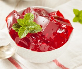 Delicate fruit desserts Stock Photo 02