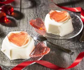 Delicate fruit desserts Stock Photo 06