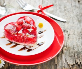 Delicate fruit desserts Stock Photo 09