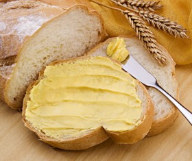 Delicious Whole Wheat Cheese Bread Stock Photo