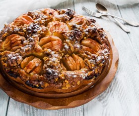 Delicious fruit cake Stock Photo