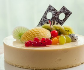 fruit cake Stock Photo