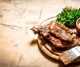 Delicious scallops HD picture