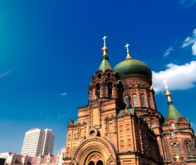 Different angles of shooting Sophia Cathedral HD picture 03