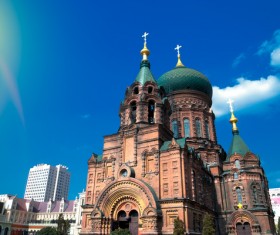 Different angles of shooting Sophia Cathedral HD picture 04