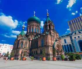 Different angles of shooting Sophia Cathedral HD picture 06