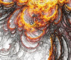 Digital abstract painting Stock Photo 04