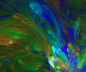 Digital abstract painting Stock Photo 06