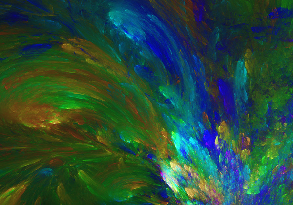 Digital abstract painting Stock Photo 06
