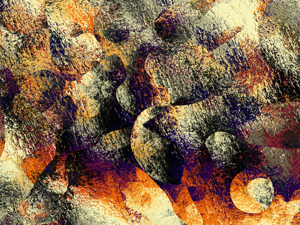 Digital abstract painting Stock Photo 15