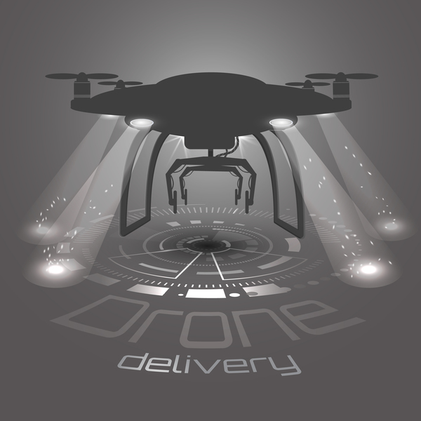 Drone poster design vectors 08