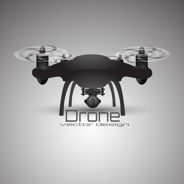 Drone poster design vectors 10