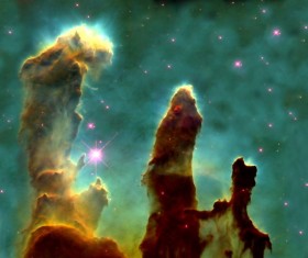 Eagle nebula Stock Photo